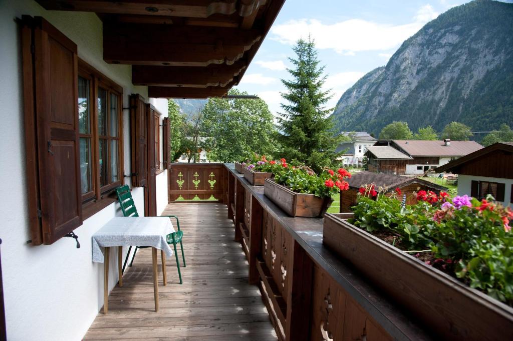 Landhaus Manuela & Haus Michael Leutasch Rom bilde